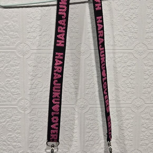 Rare Harajuku Lovers Black Multi-Color Crossbody Bag - Picture 3 of 9